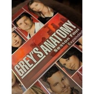 NEW! DVD Set Greys Anatomy Season Four 4 Expanded ABC Extended Episodes Widescre